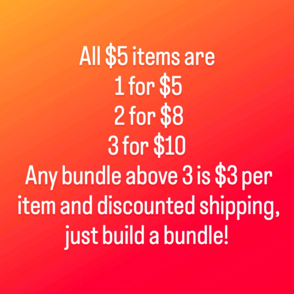 $5 Item Deals!